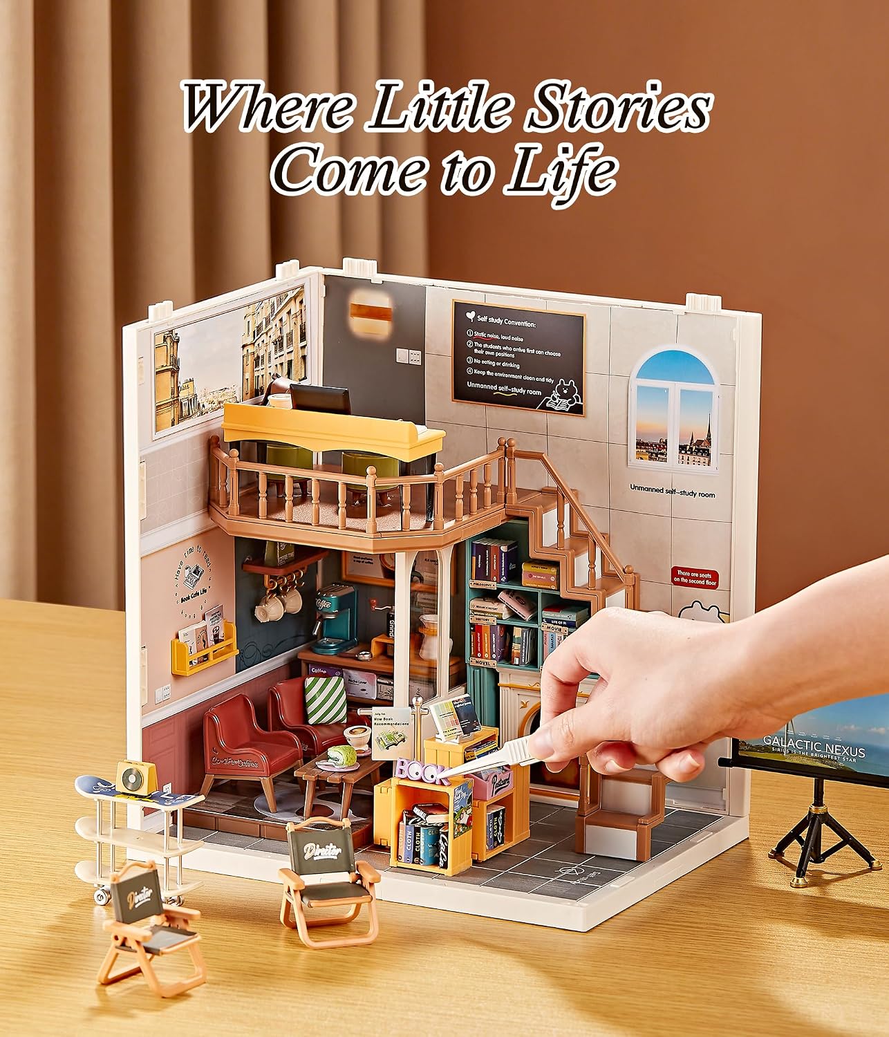 fairy-care-fc-dbs8015-dreamy-bay-scene-maison-miniature-book-caf-2-tages image 6