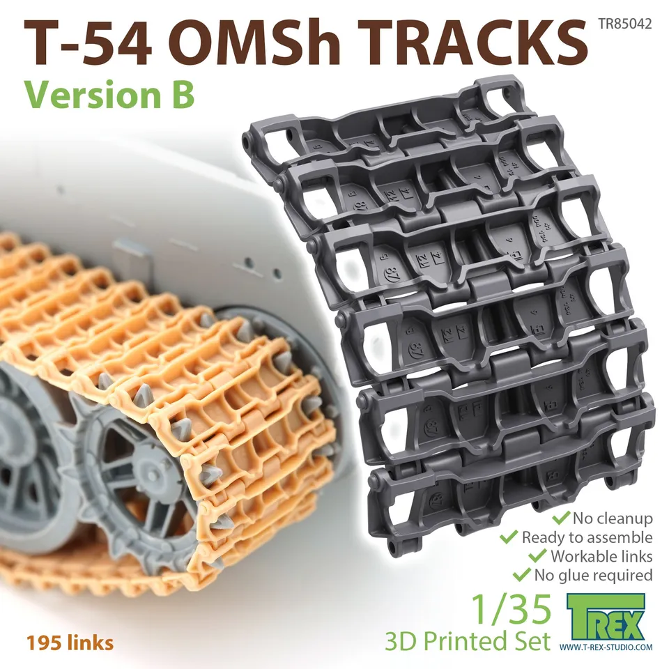 t-rex-85042-t-54-omsh-version-b-chenilles-1-35 image 1