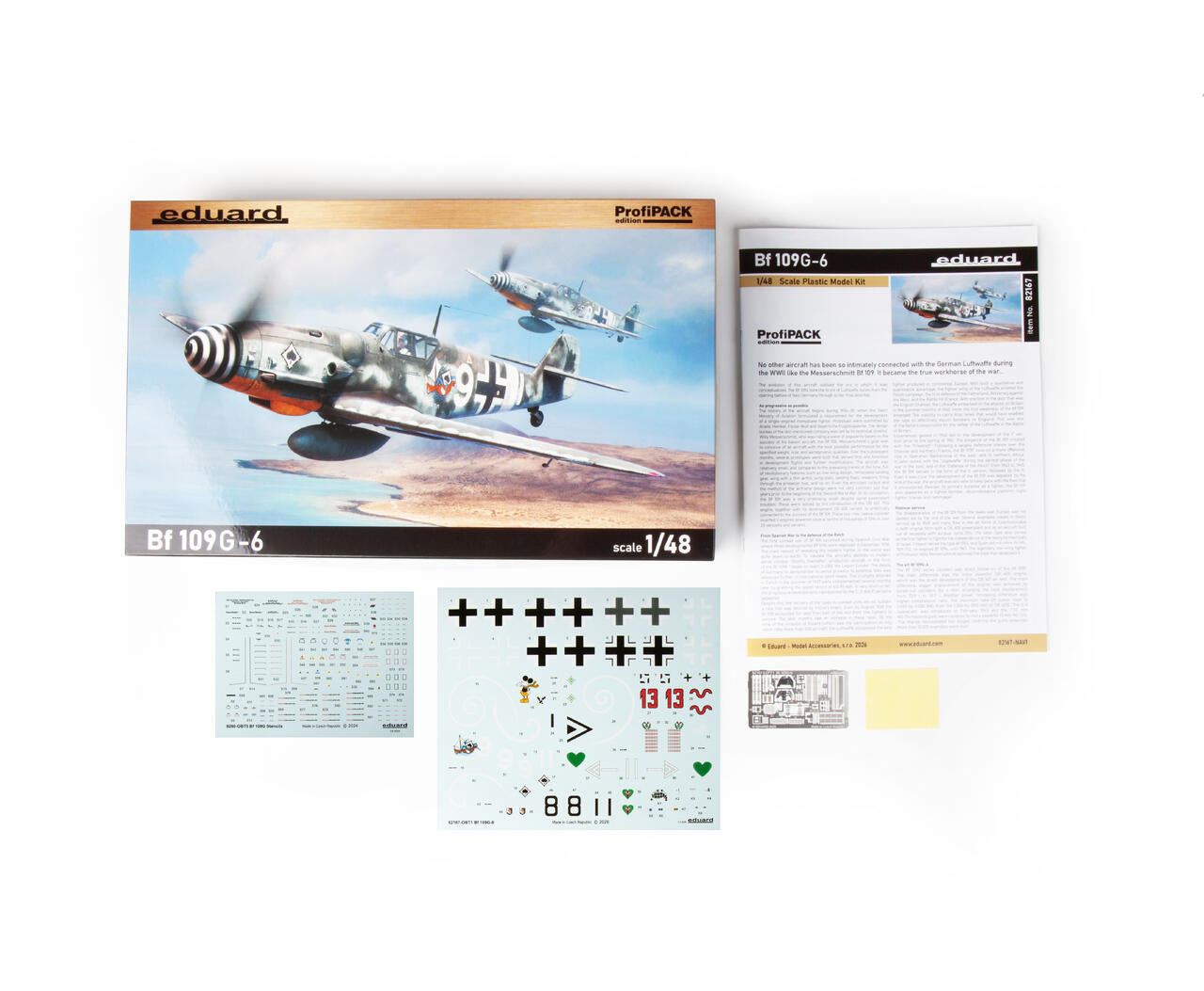 eduard-82167-bf-109-g-6-profipack-maquette-avion-1-48 image 2