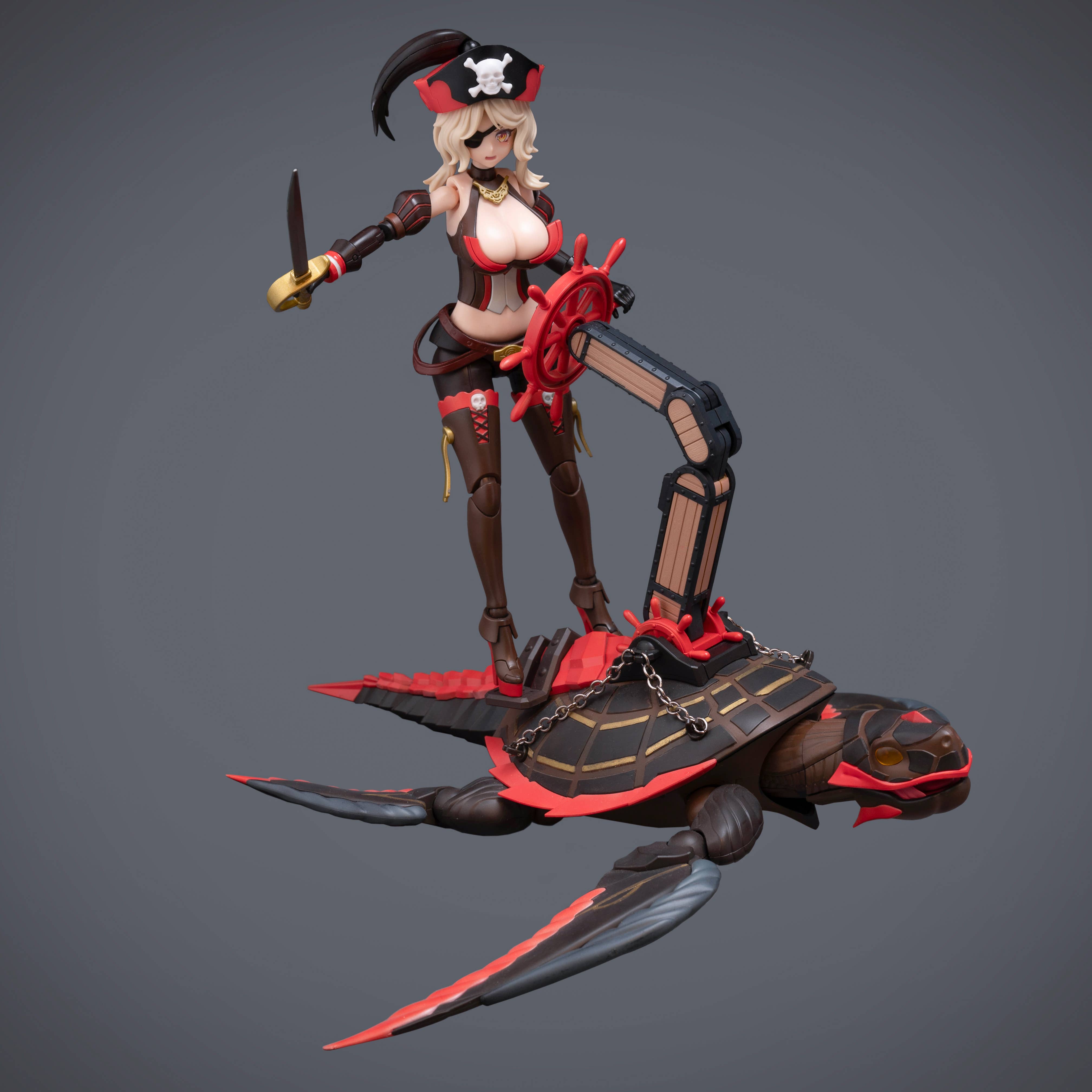 border-model-ba003-pirate-captain-queen-anne-figure-1-12 image 3