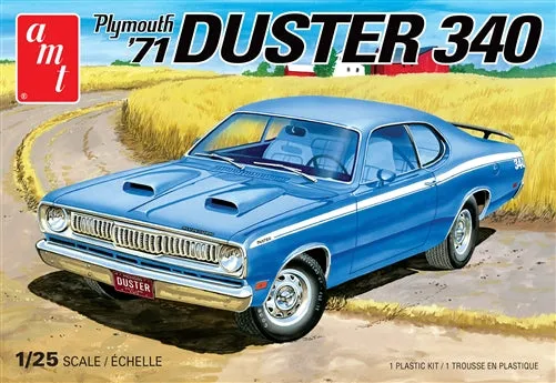 amt-1118m-plymouth-duster-1971-maquette-voiture-1-25 image 1