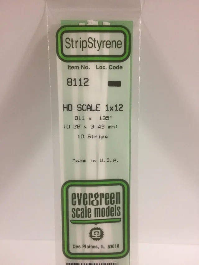 evergreen-strips-8112-1x12-profil-ho-blanc-10-pi-ces image 1