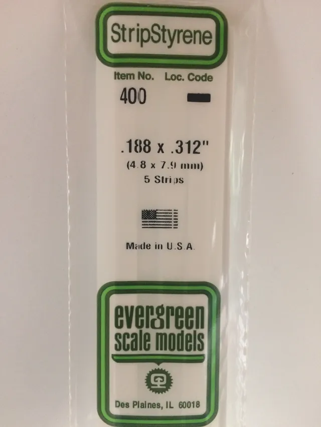 evergreen-strips-400-profil-blanc-7-9-mm-5-pi-ces-60-cm image 1