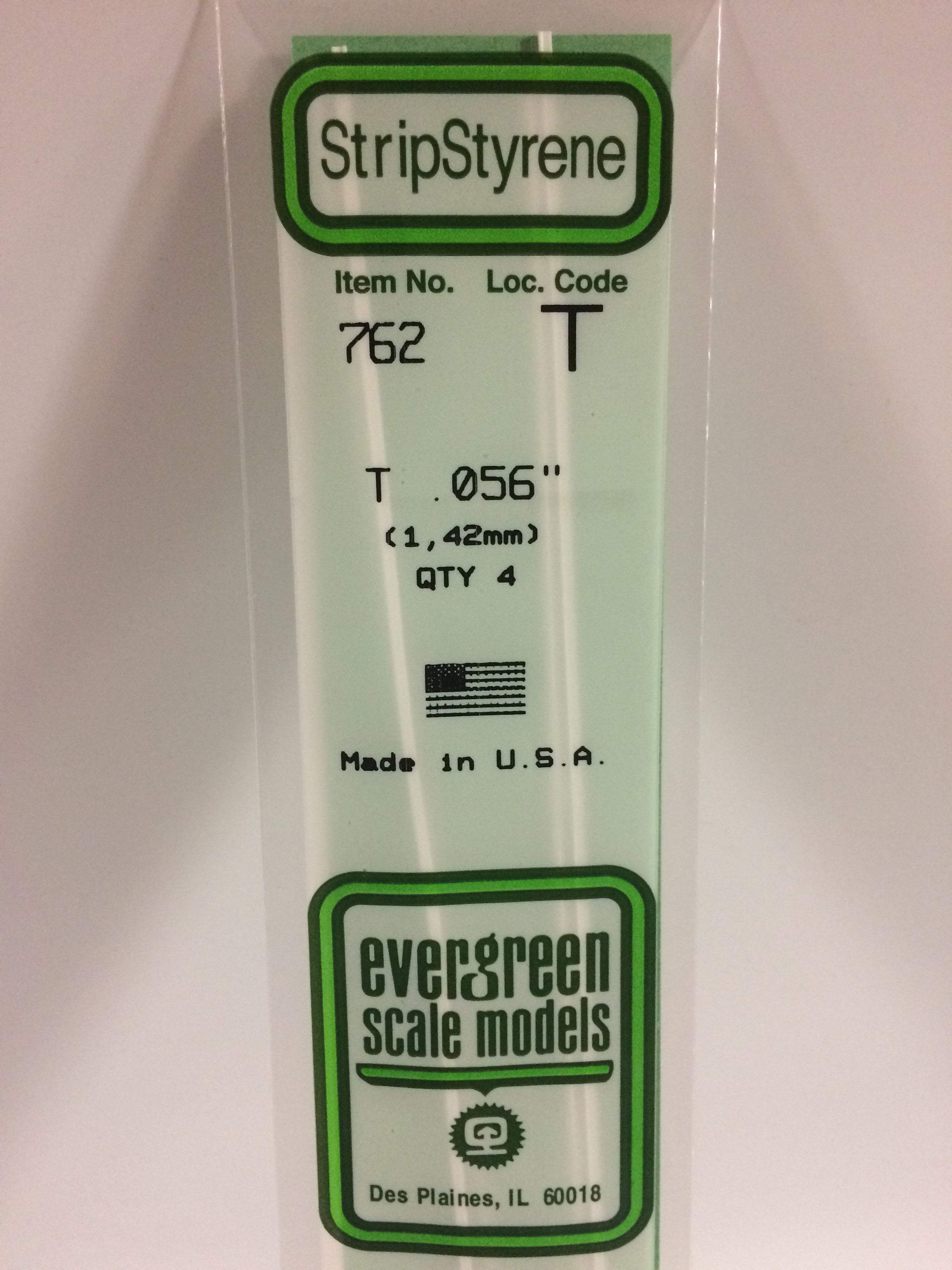 evergreen-shapes-762-profil-en-t-blanc-1-42-mm-4-pi-ces image 1