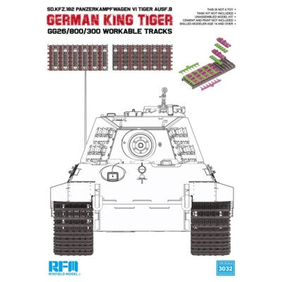 rye-field-model-3032-chenilles-king-tiger-gg26-800-300-1-35-mobiles image 1