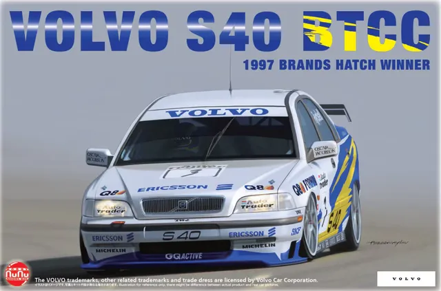 nunu-24034-maquette-voiture-volvo-s40-btcc-1997-1-24 image 1