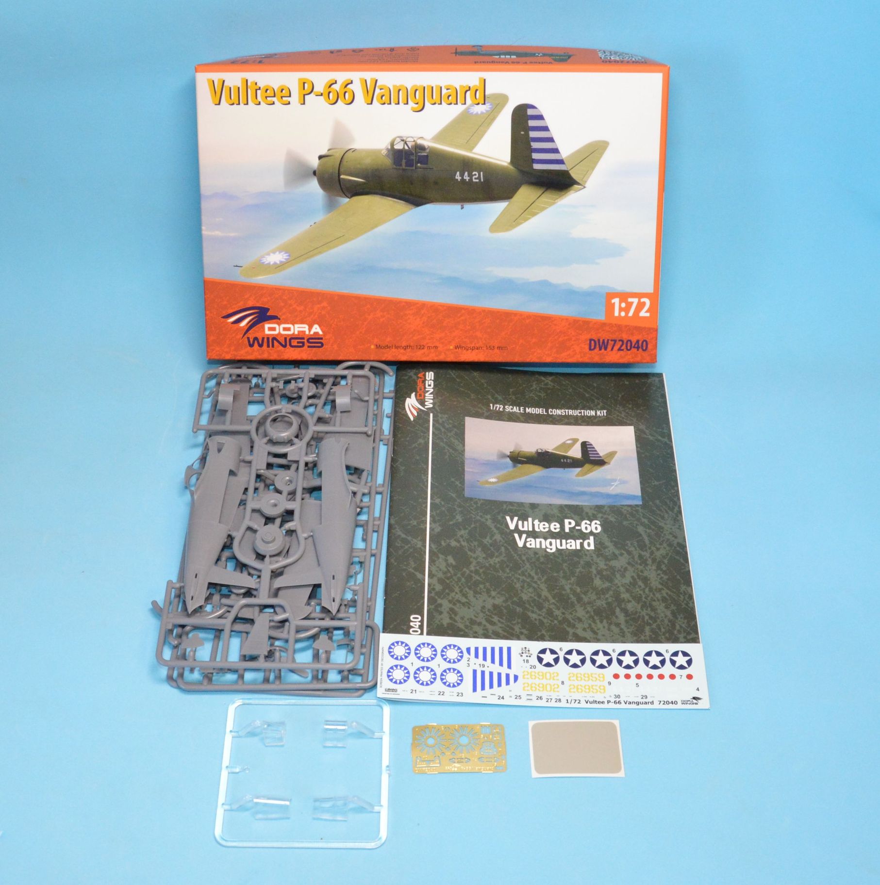 dora-wings-1-72-vultee-p-66-vanguard-maquette-avion-wwii image 2