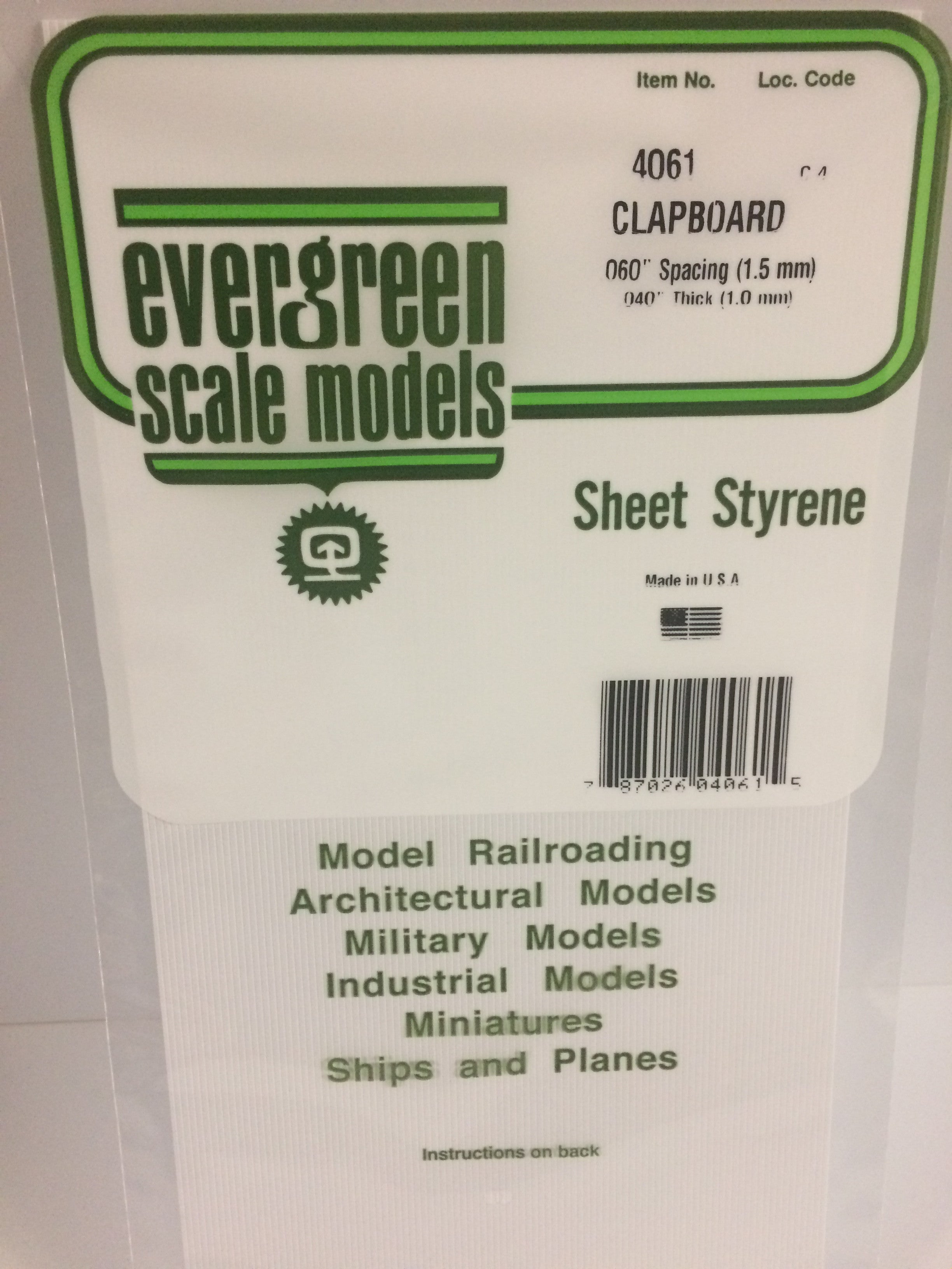 evergreen-siding-4061-plaque-clapboard-blanc-15x30-cm image 1