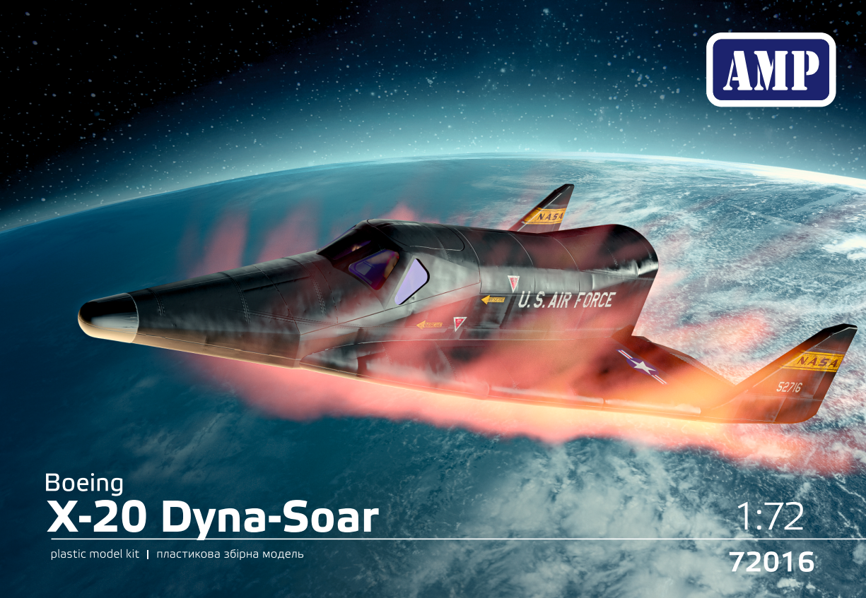 amp-72016-boeing-x-20-dyna-soar-maquette-avion-1-72-exp-rimental image 1