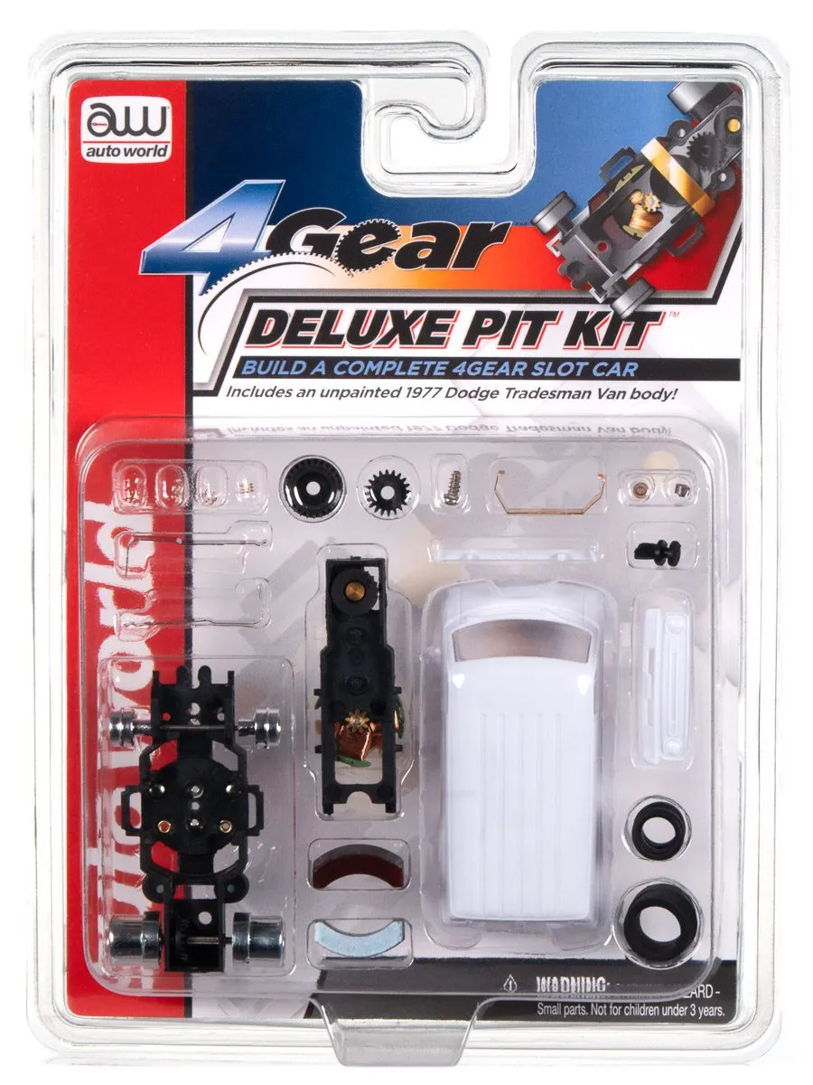auto-world-4-gear-pit-kit-slot-car-dodge-tradesman-1977-ho image 1