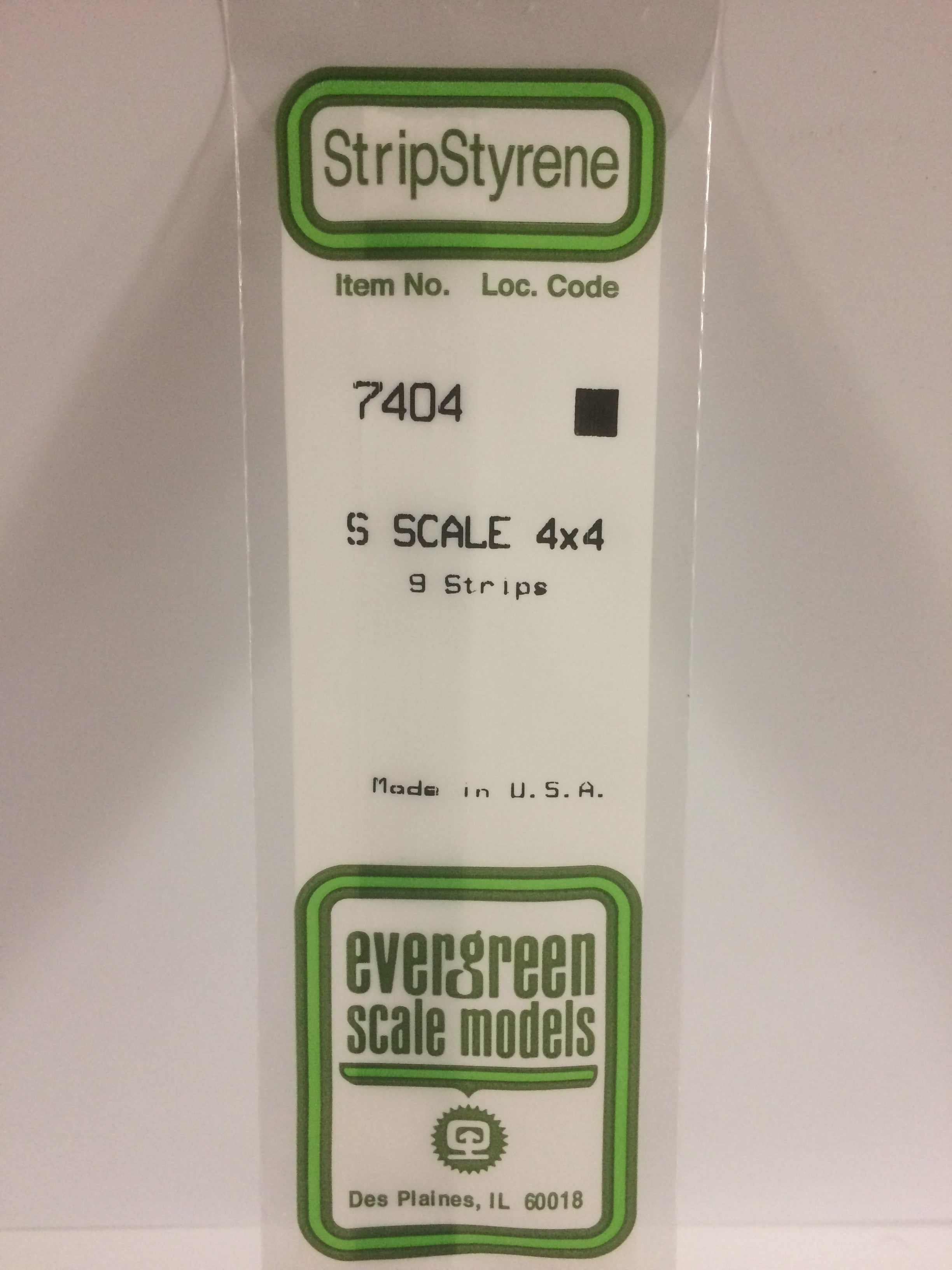 evergreen-strips-7404-baguette-carr-e-blanche-1-6-mm-9-pcs image 1
