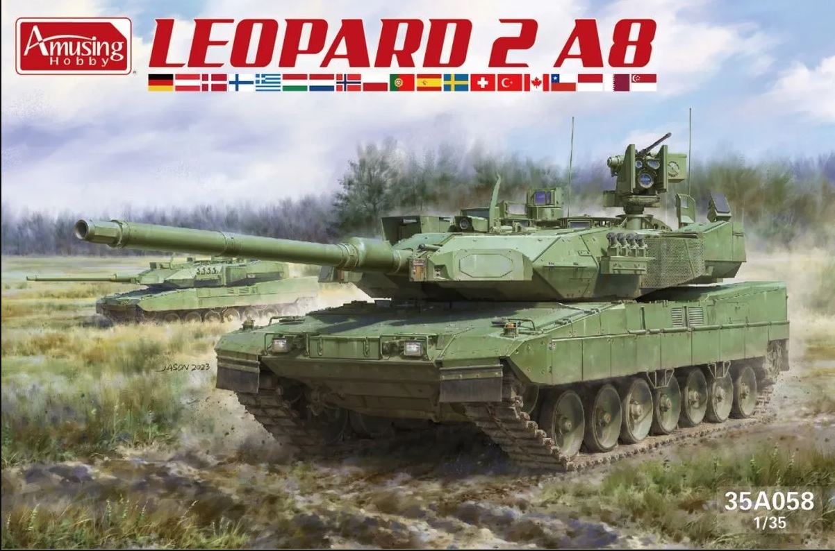amusing-hobby-35a058-leopard-2a8-maquette-char-1-35-allemand image 1