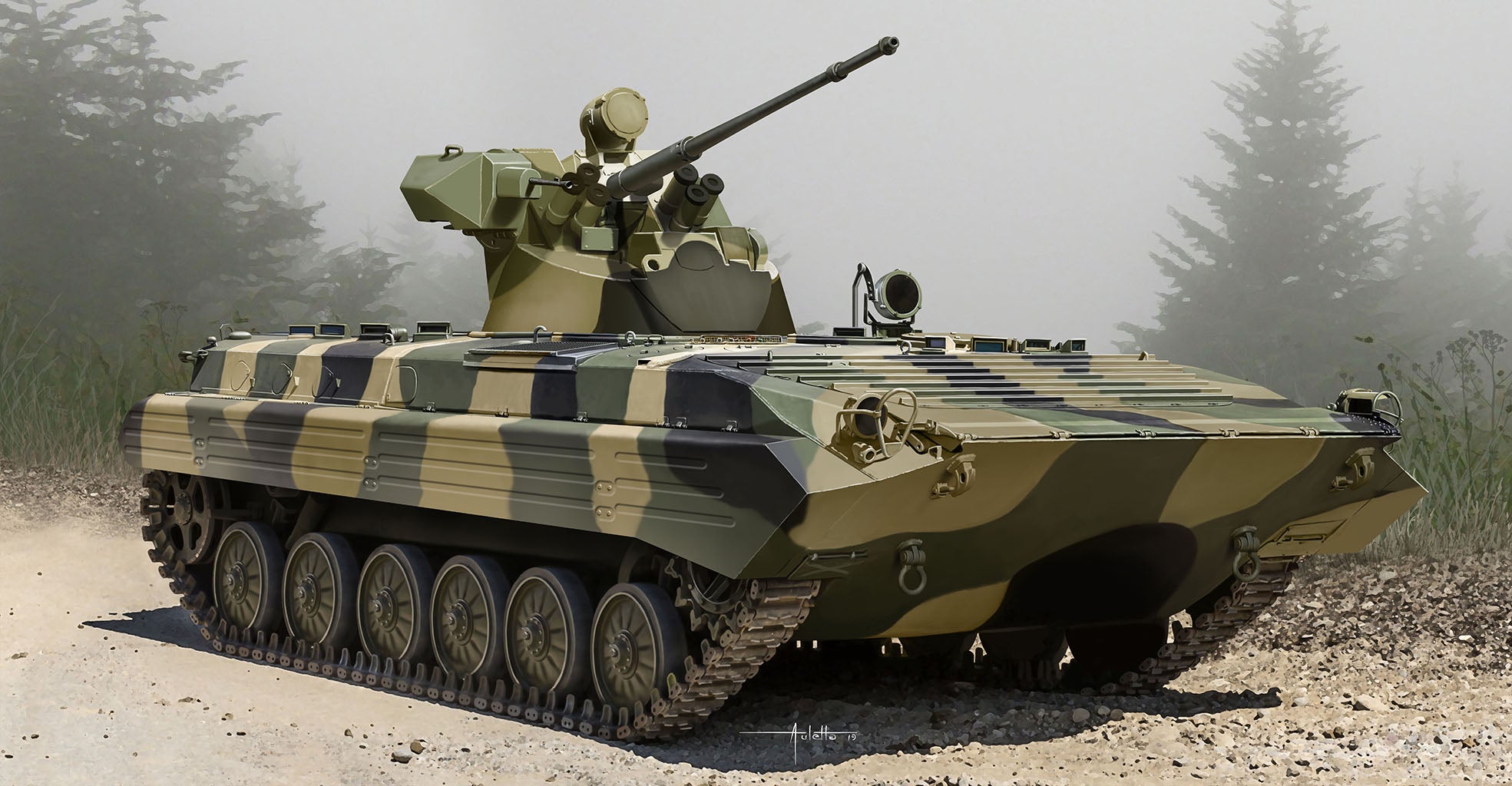 trumpeter-09572-maquette-bmp-1am-basurmanin-1-35 image 1