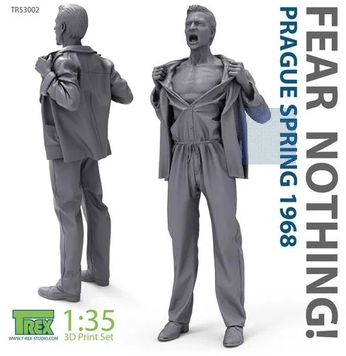 t-rex-53002-figurine-fear-nothing-prague-1968-1-35 image 1