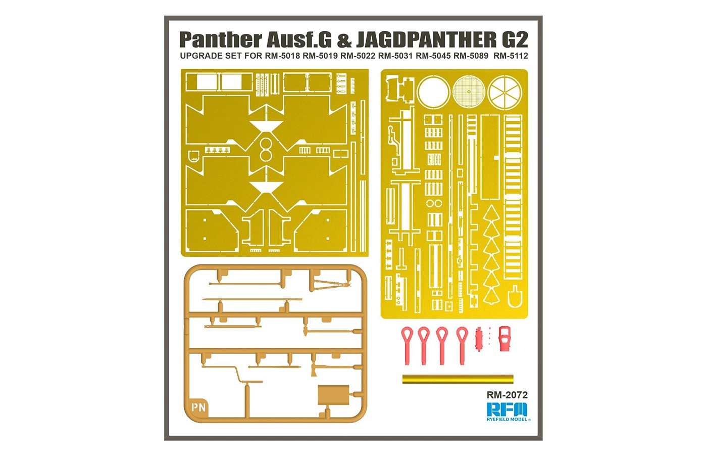 rye-field-model-2072-upgrade-panther-ausf-g-jagdpanther-g2-1-35 image 1