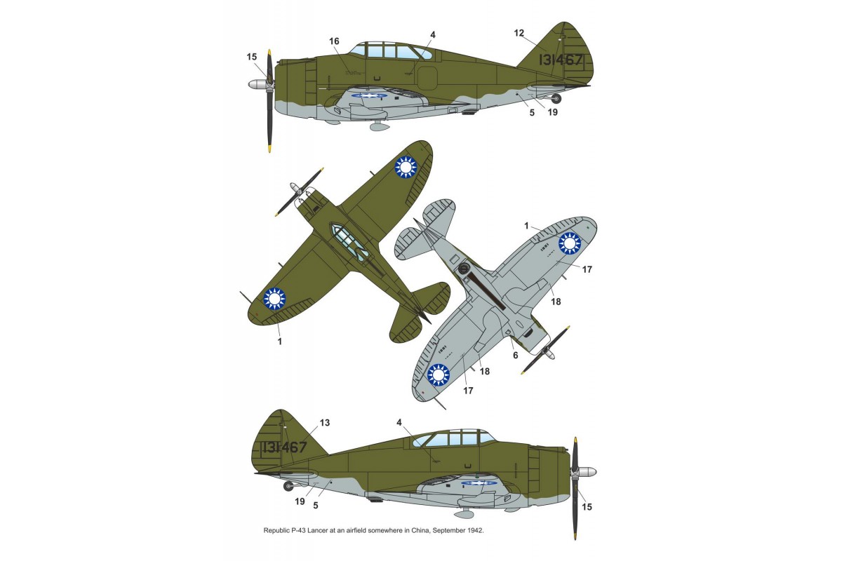 dora-wings-1-48-republic-p-43a-lancer-maquette-avion-chine image 6