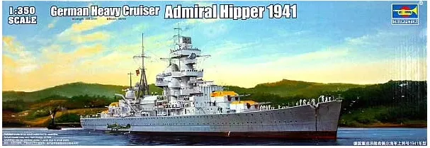 trumpeter-05317-admiral-hipper-maquette-bateau-1-350-1941 image 1