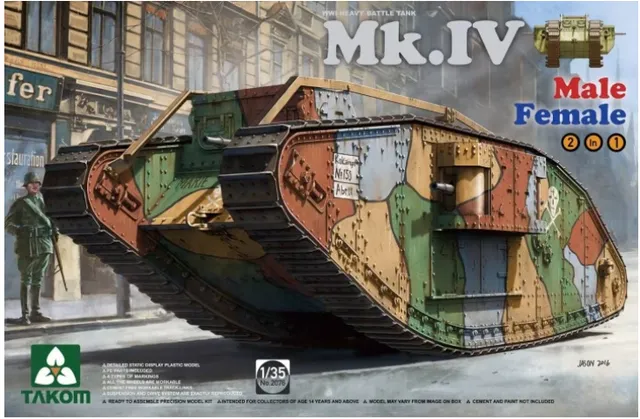 takom-2076-char-mk-iv-1-35-wwi-2en1-dition-sp-ciale image 1