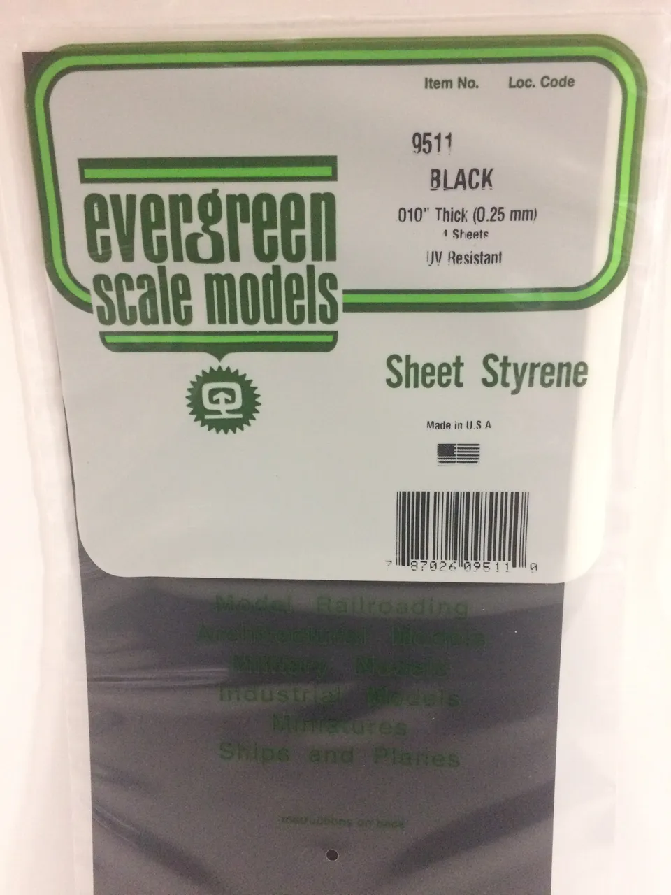 evergreen-sheets-9511-plaque-polystyr-ne-noir-0-25-mm-4-feuilles image 1