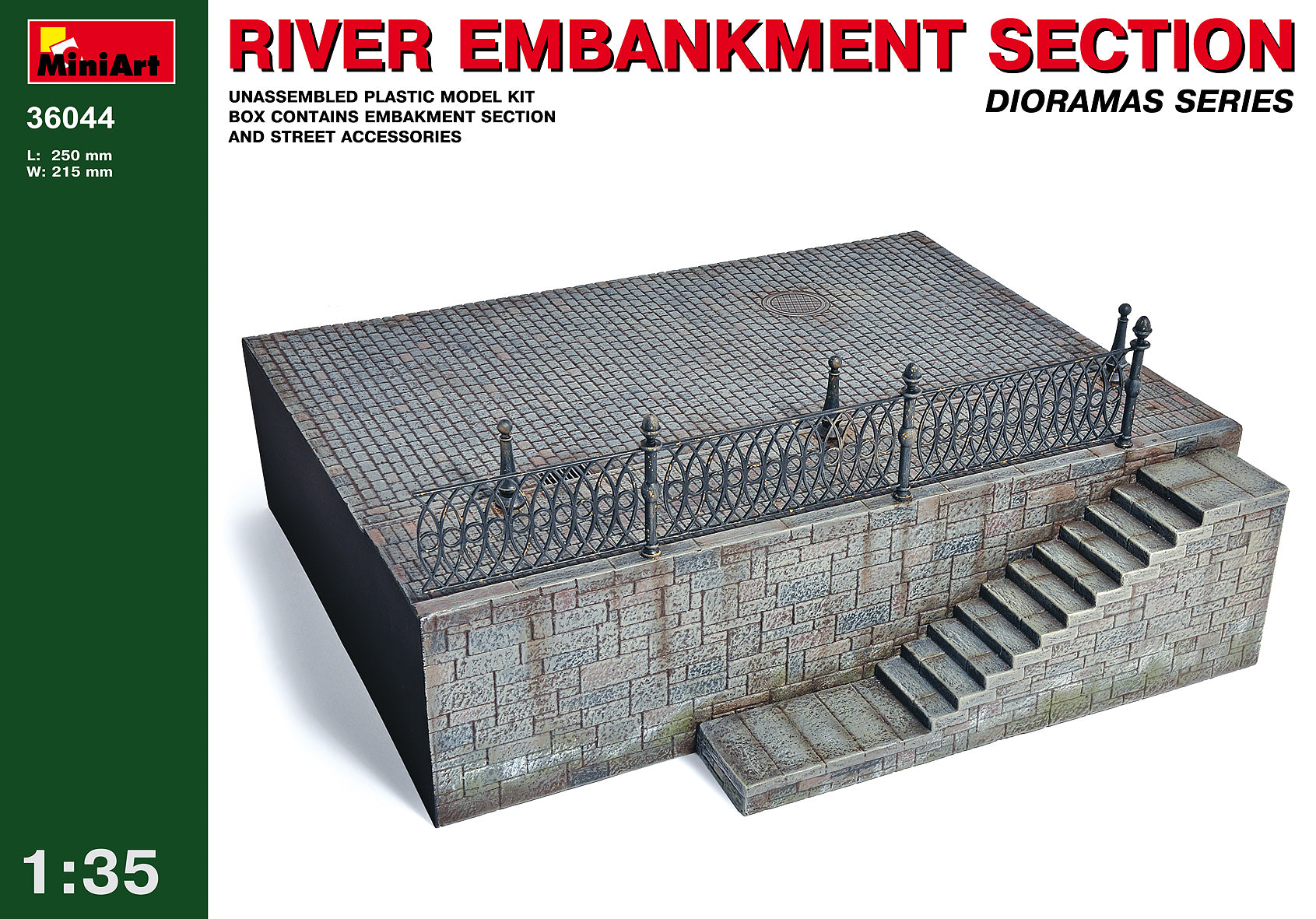 miniart-36044-d-cor-diorama-river-embankment-1-35-berge image 1