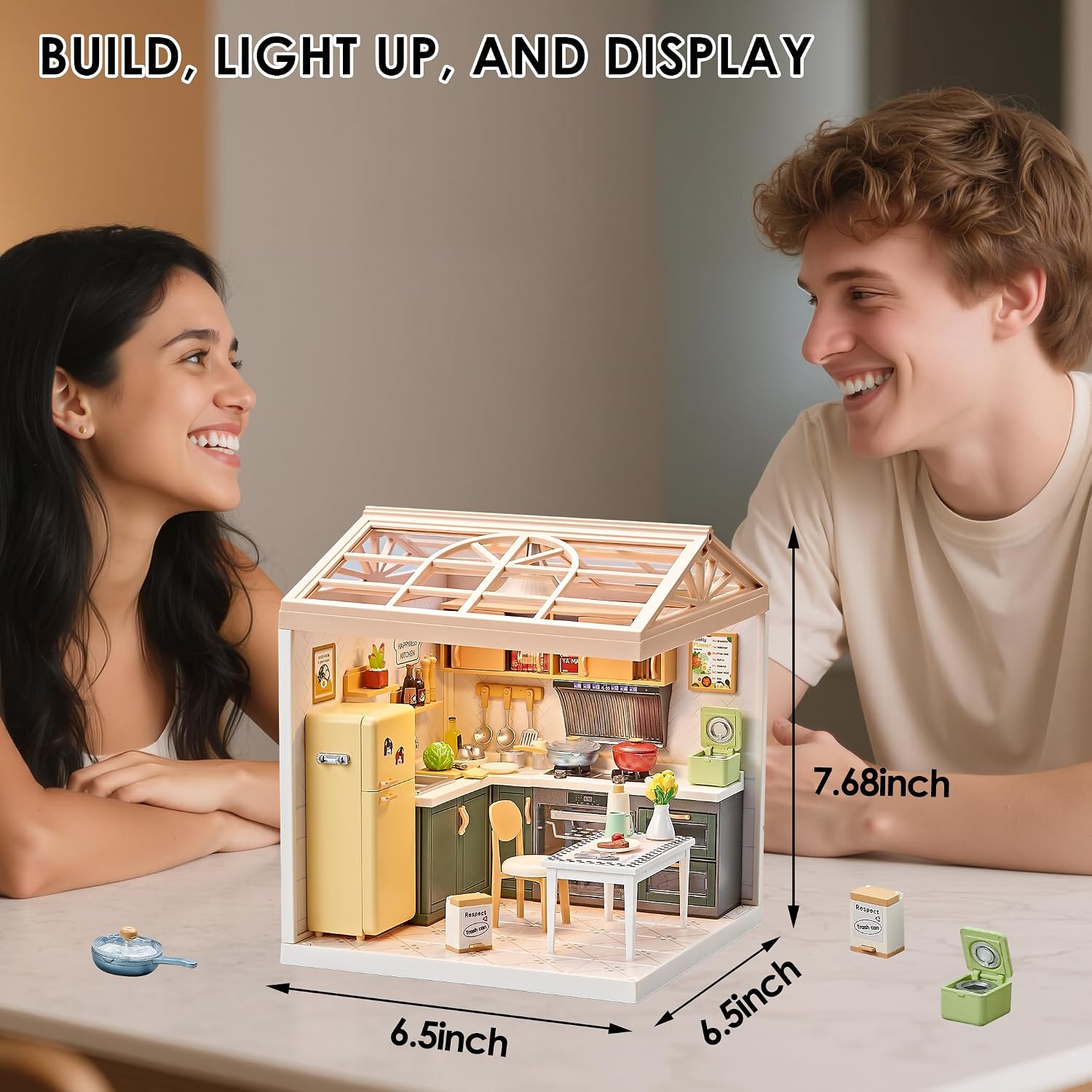 fairy-care-dreamy-bay-scene-fc-dbs8005-maison-miniature-cuisine-led image 3