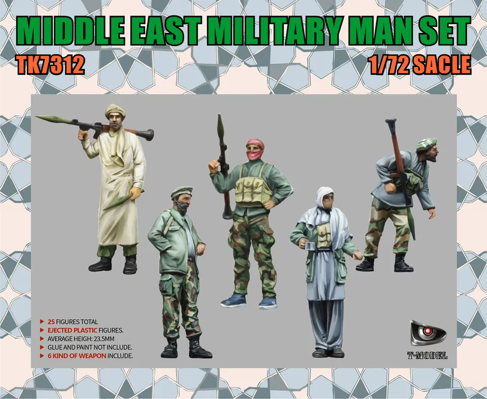 t-model-tk7312-figurines-militaires-moyen-orient-1-72 image 1