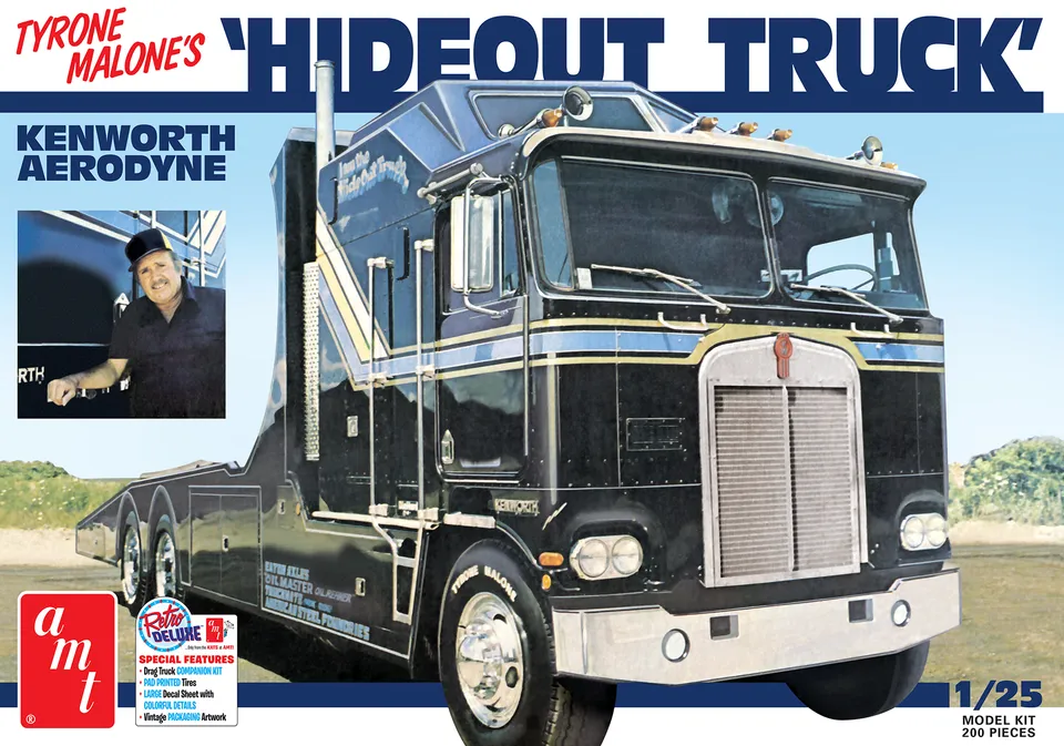 amt-hideout-transporter-kenworth-tyrone-malone-maquette-1-25 image 1
