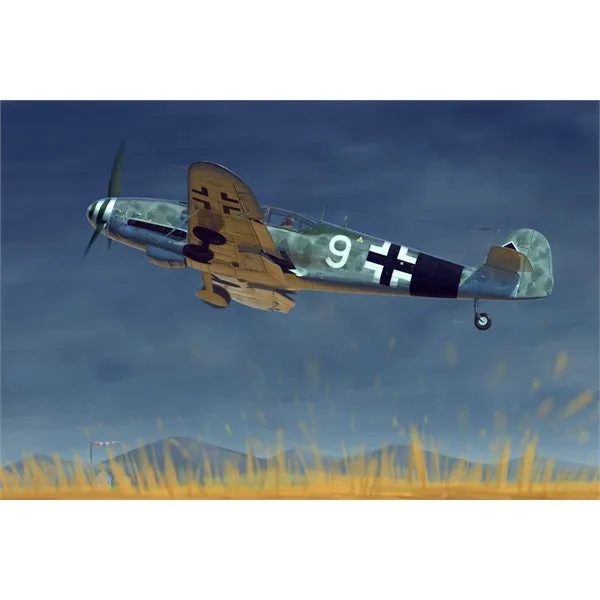 trumpeter-02298-bf-109g-10-maquette-1-32-avion-allemand image 1