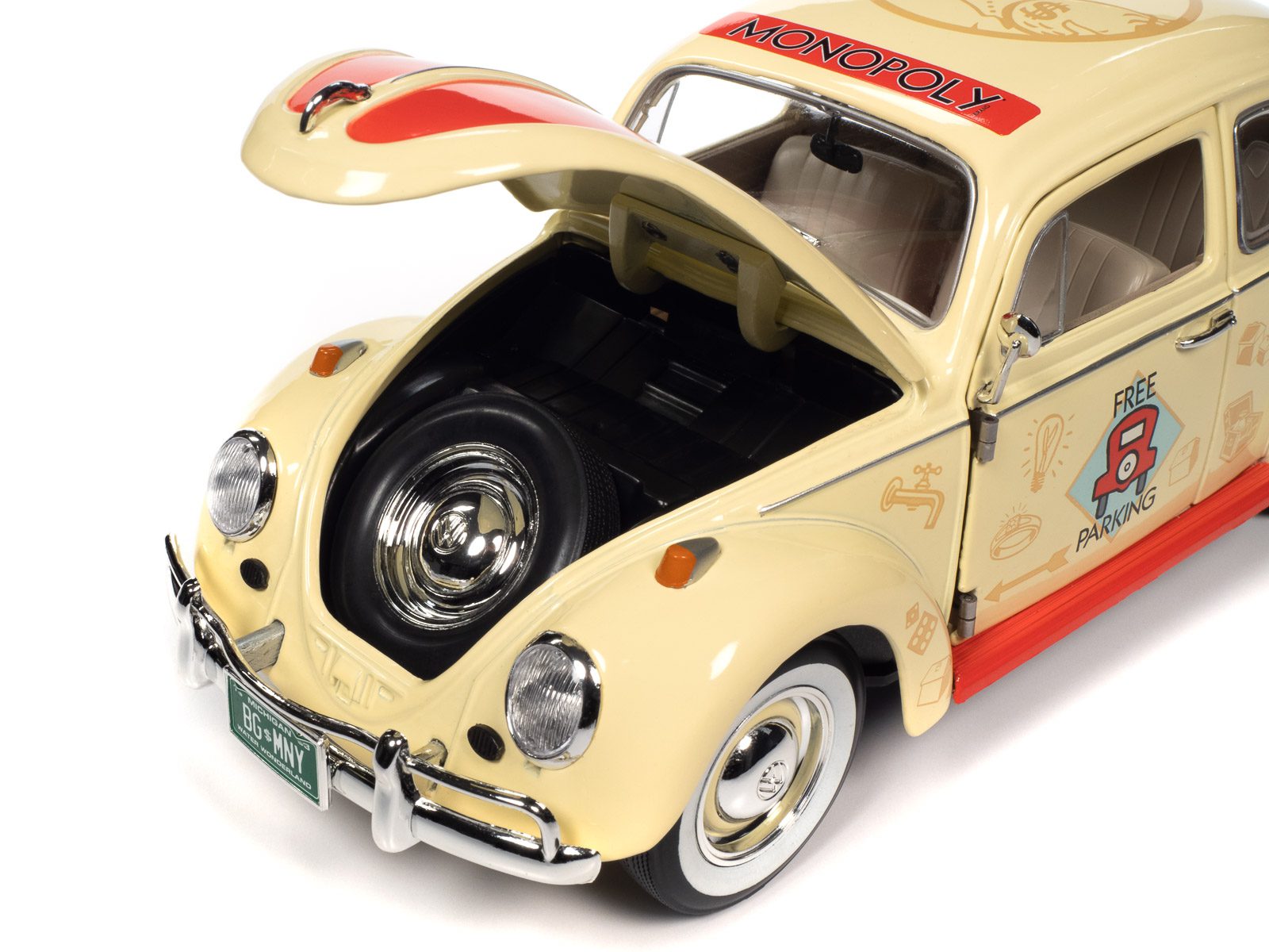 auto-world-vw-coccinelle-1963-monopoly-miniature-1-18 image 5