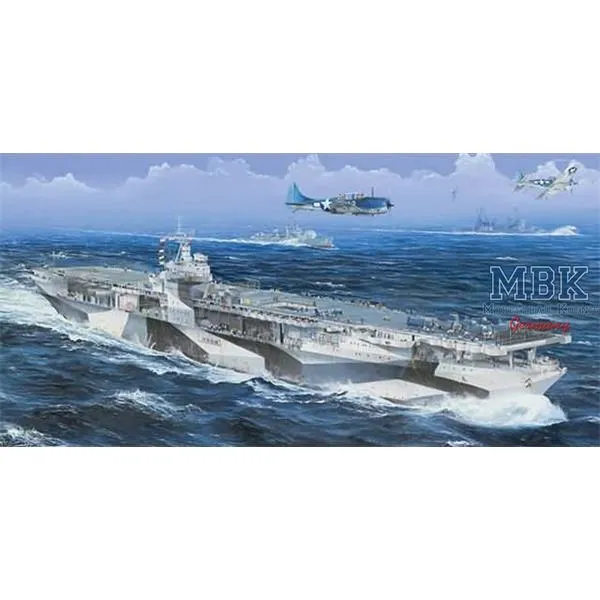 trumpeter-05629-uss-ranger-cv-4-maquette-bateau-1-350 image 1