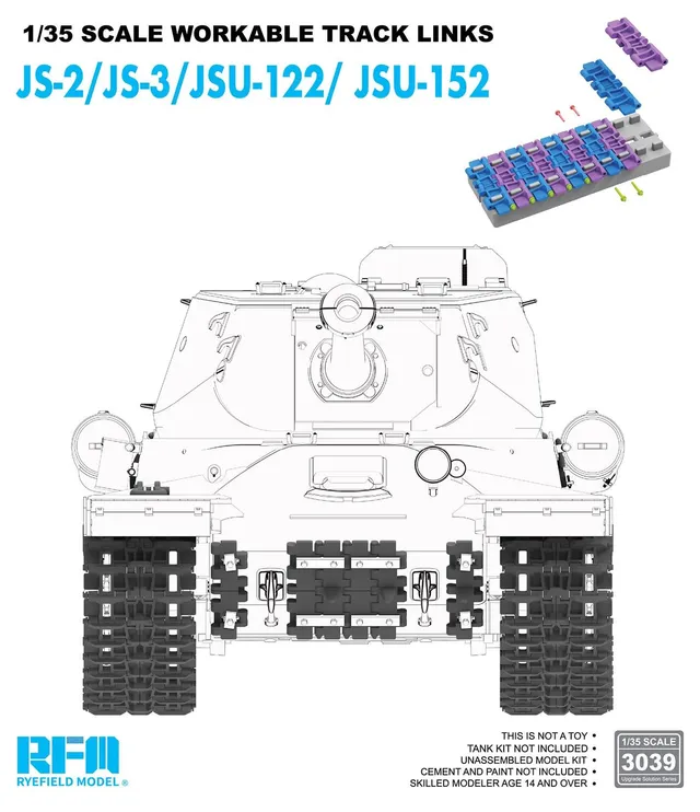 rye-field-3039-chenilles-js-2-maquette-char-1-35-plastique image 1