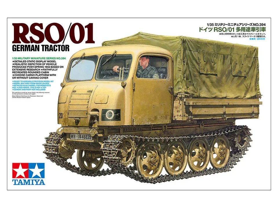 tamiya-35394-rso-01-maquette-militaire-1-35-tracteur image 1