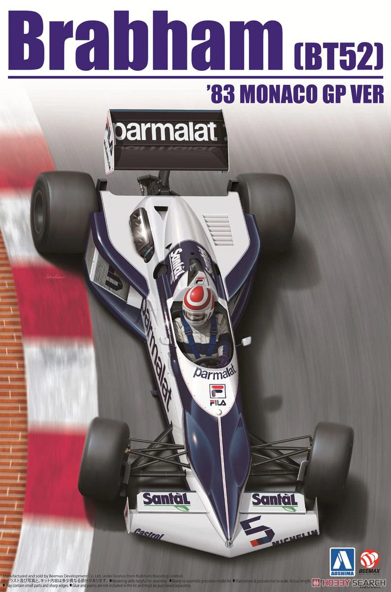 beemax-20002-maquette-f1-brabham-bt52-monaco-1983-1-20 image 1
