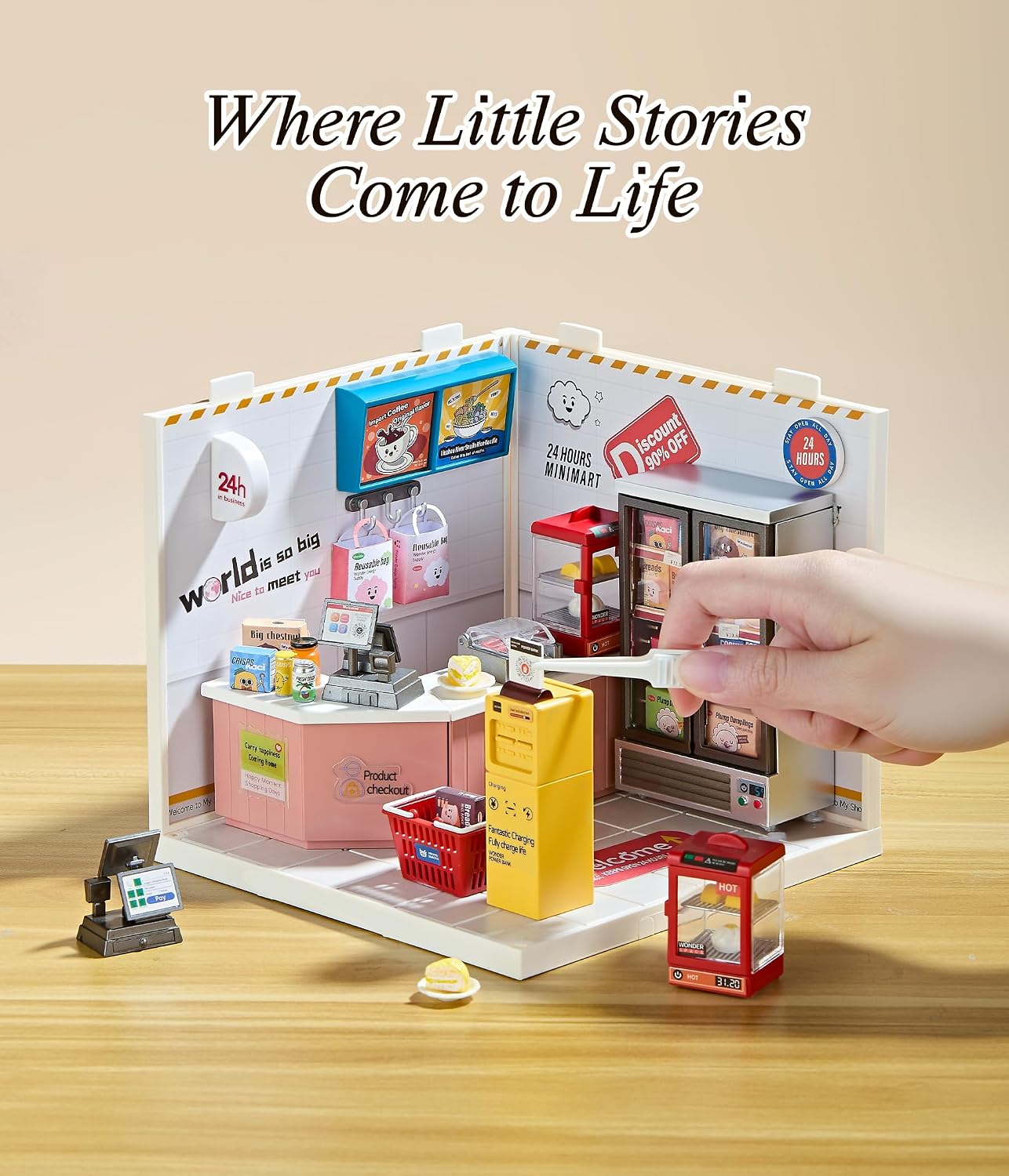fairy-care-fc-dbs8001-maison-miniature-shopping-dreamy-bay image 7