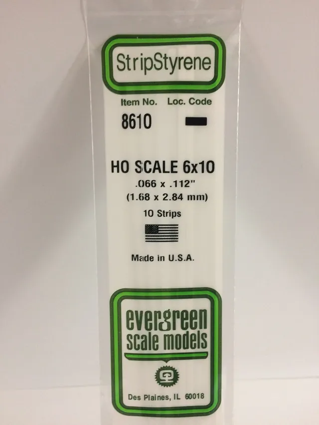 evergreen-strips-8610-baguette-ho-blanc-1-7x2-8mm-10pcs image 1