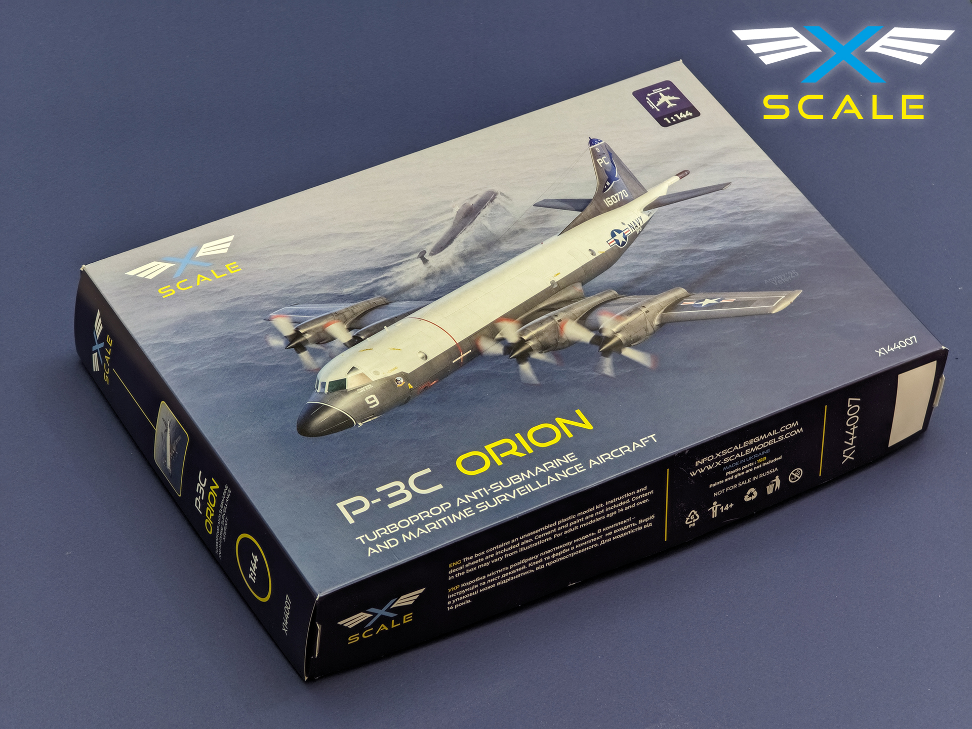 x-scale-144007-p-3c-orion-maquette-avion-1-144-patrouille image 8