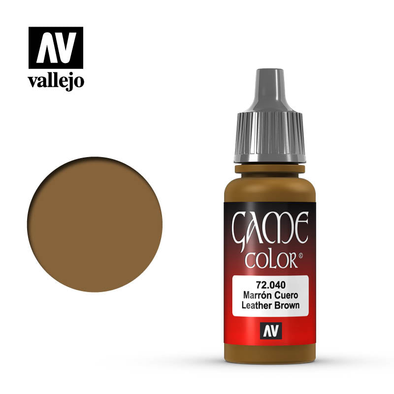 vallejo-72-040-leather-brown-peinture-game-color-17ml image 1