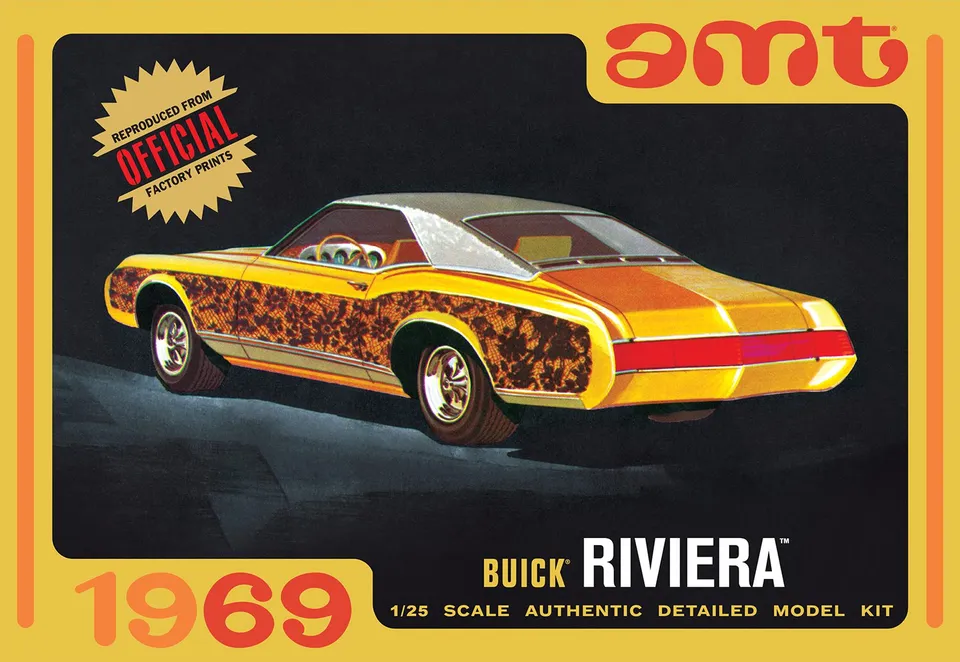 amt-1969-buick-riviera-maquette-1-25-stock-et-custom image 1