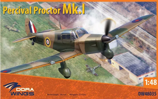 dora-wings-dw48035-percival-proctor-mk-i-maquette-avion-1-48-raf image 1
