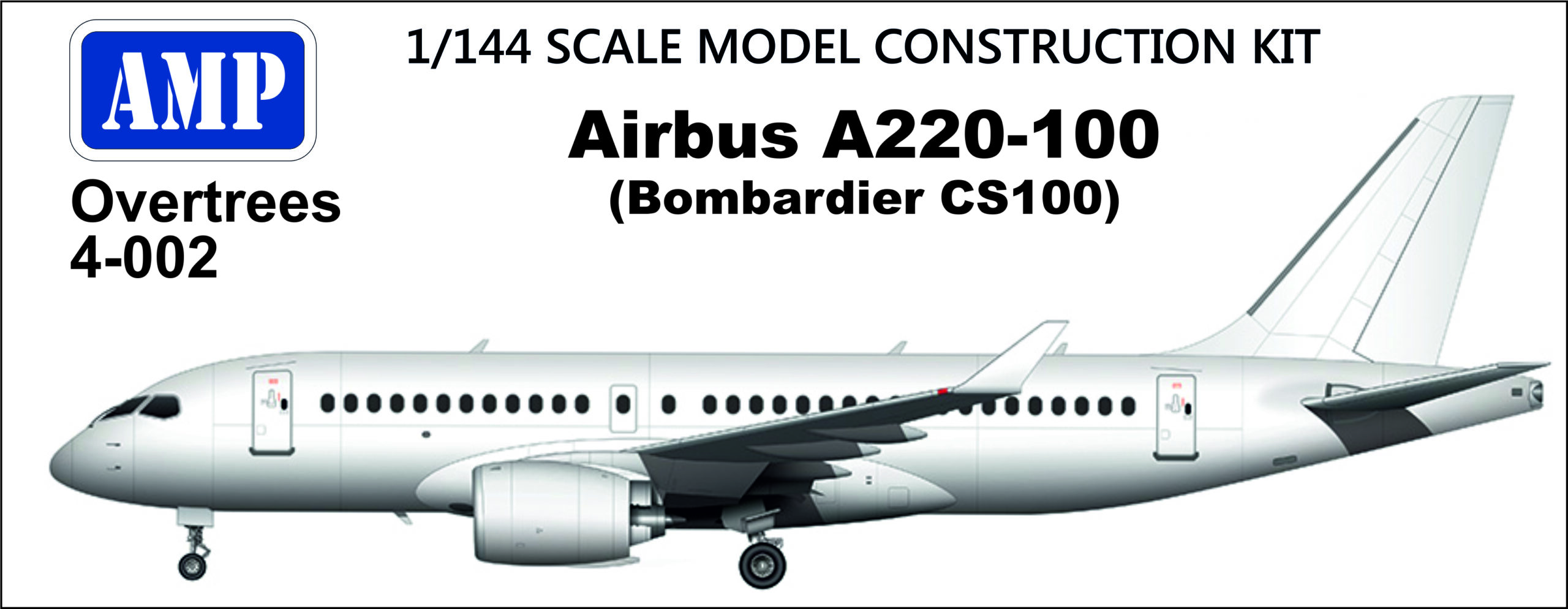 amp-overtrees-ovt-4-002-airbus-a220-100-maquette-avion-plastique image 1