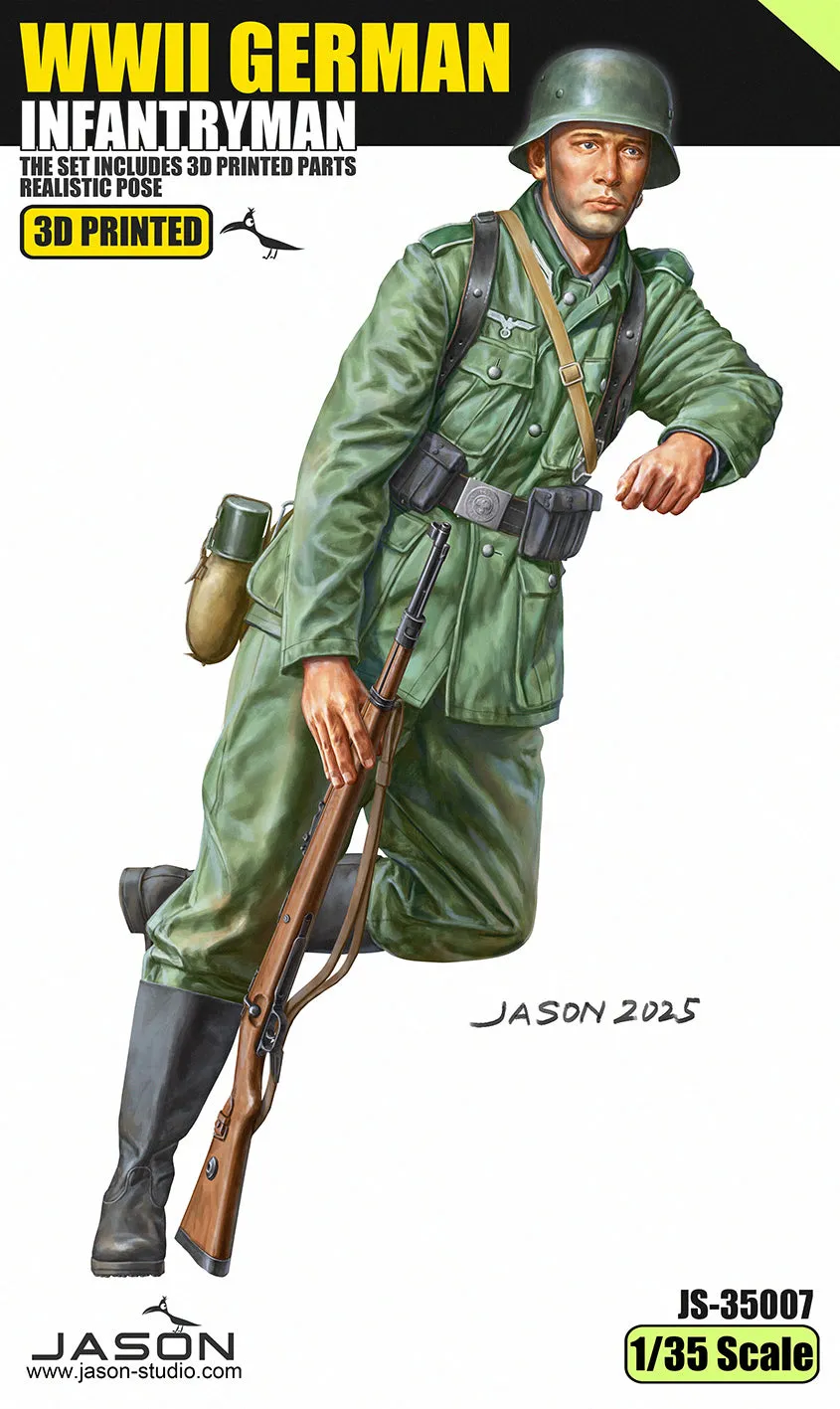 jason-studios-35007-fantassin-allemand-1-35-wwii image 1