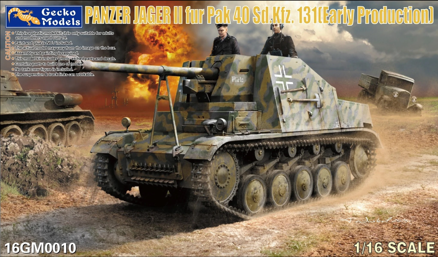 gecko-models-16gm0010-panzer-j-ger-ii-maquette-char-allemand-1-16 image 1