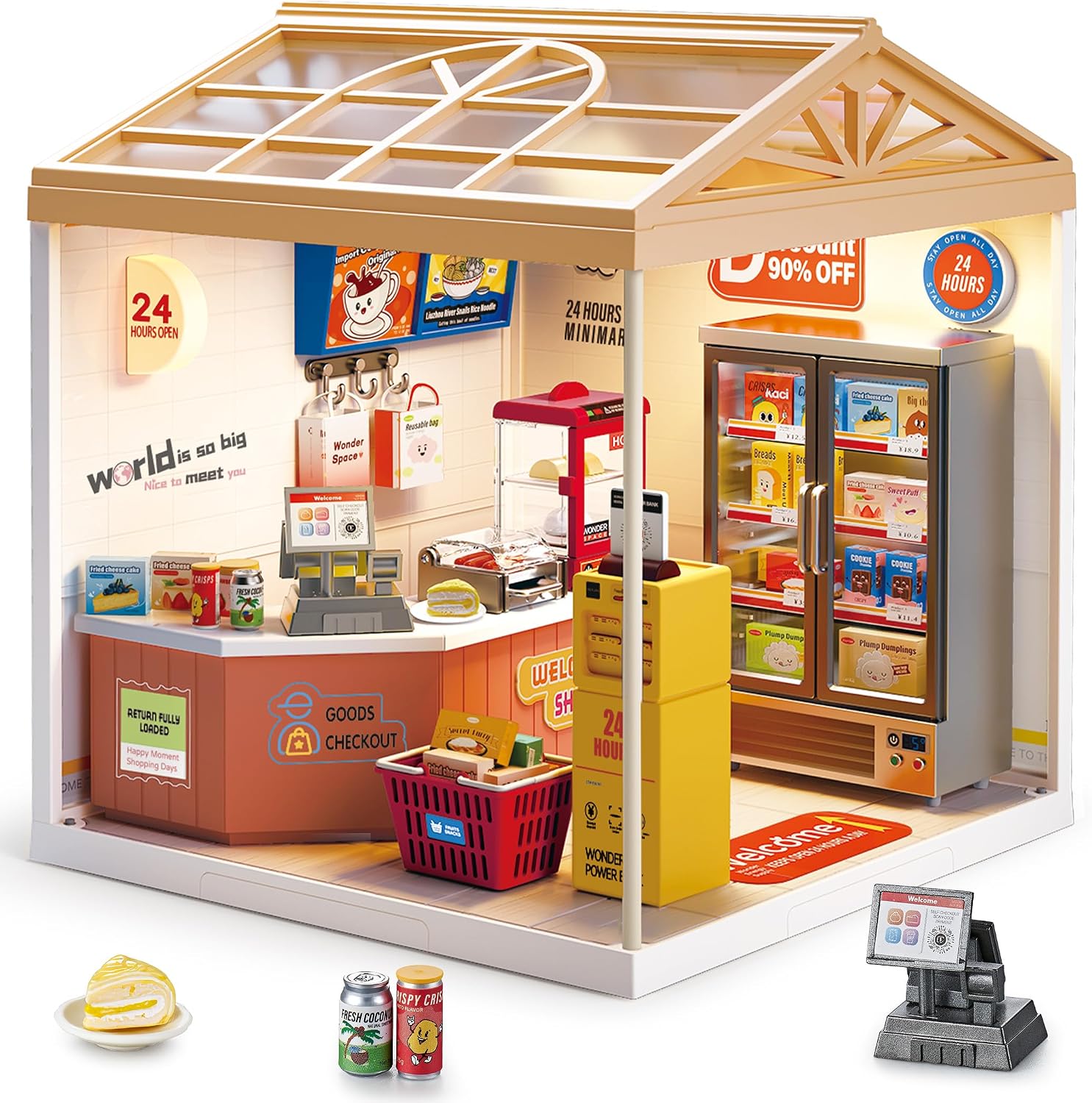 fairy-care-fc-dbs8001-maison-miniature-shopping-dreamy-bay image 2