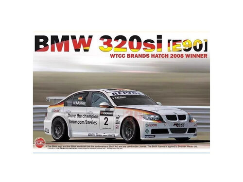nunu-24037-bmw-320-e90i-wtcc-2008-maquette-voiture-1-24 image 1