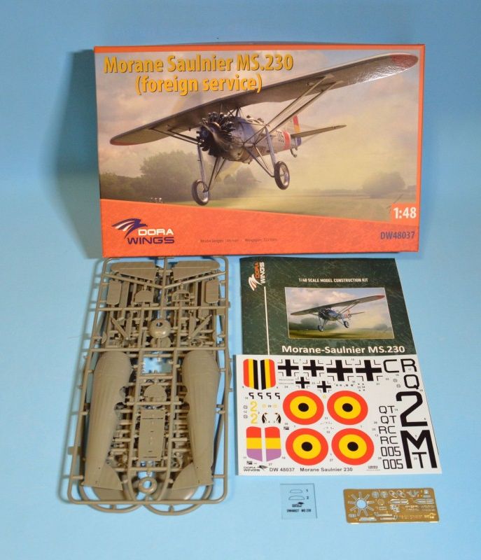 dora-wings-morane-saulnier-ms-230-maquette-avion-1-48-foreign-service image 3