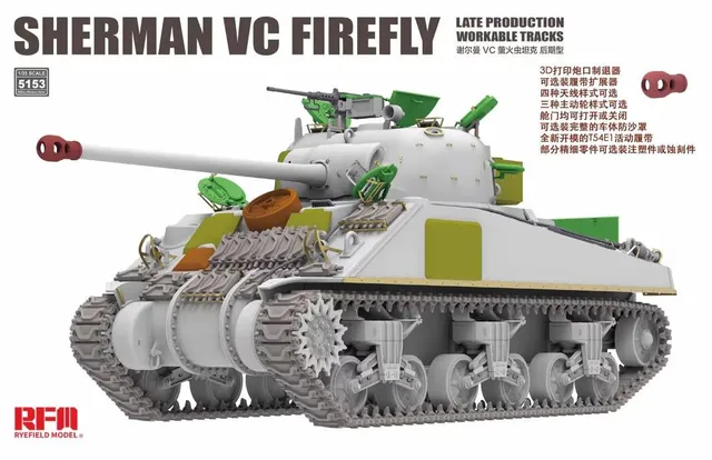 rye-field-model-5153-sherman-vc-firefly-1-35-maquette-char image 1