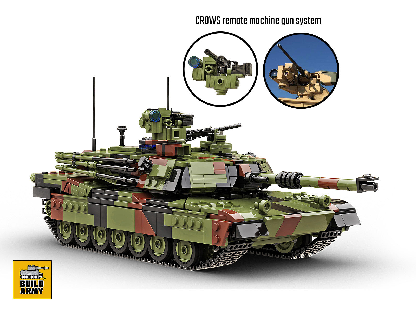 build-army-bam003-briques-abrams-m1a2-1377-pcs image 2