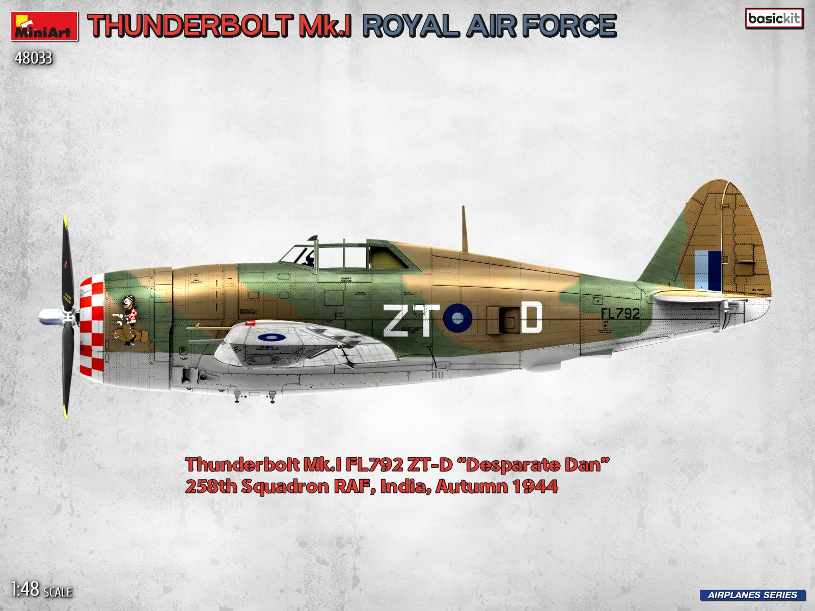 miniart-48033-thunderbolt-mk-i-maquette-avion-1-48-raf image 3