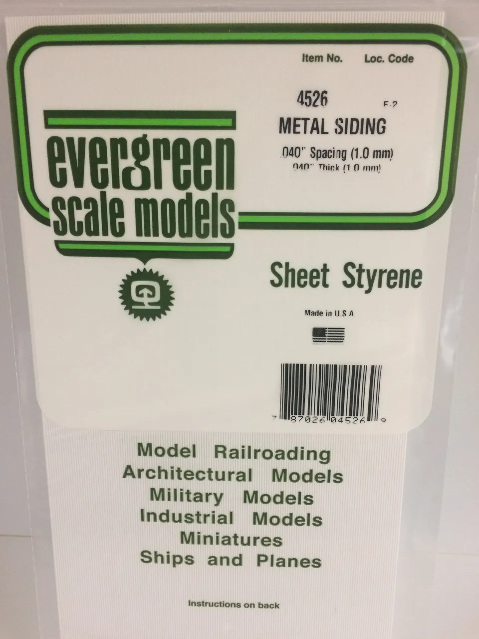 evergreen-siding-4526-plaque-ondul-e-plastique-15x30-cm image 1