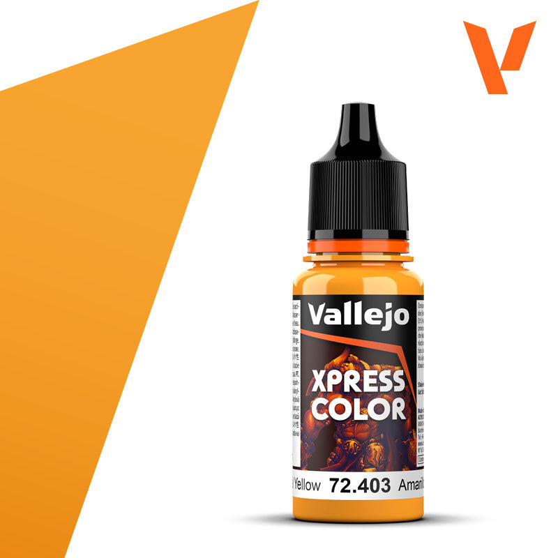 vallejo-xpress-color-403-imperial-yellow-peinture-18ml-jaune image 1